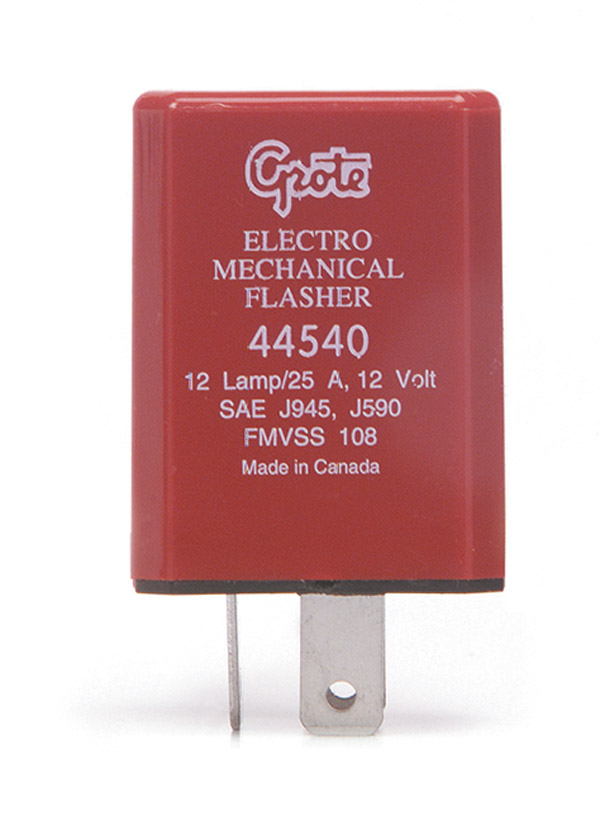 Three Terminal 12-Lamp Electromechanical Flasher